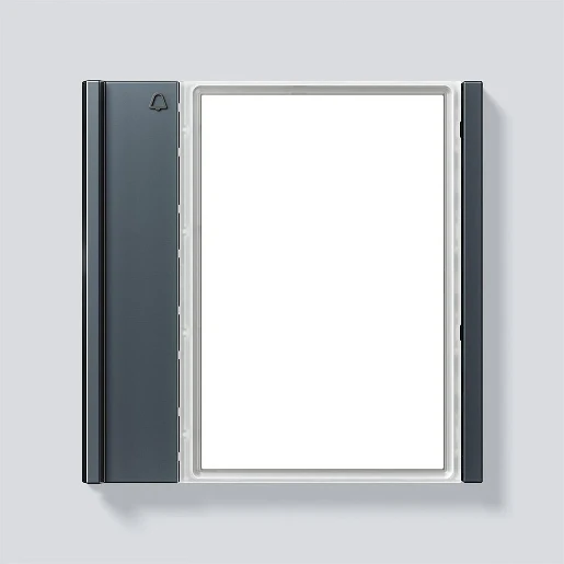 Siedle Oproeptoetsen voor Vario spreken/bellen kunststof enkelvoudig grijs 210011968-00