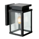 KS Verlichting Jersey E27 buitenarmatuur wandarmatuur 2000 - 4000K 180x130mm Ø130mm zigbee Vrijstr Kabel zwart 7353