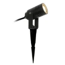 KS Verlichting GU10 Tuinspot spike S LED grondpen aluminium zwart IP44 7159