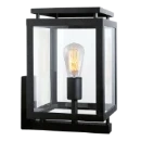 KS Verlichting Vecht E27 buitenverlichting wandarmatuur 2000 - 4000K 270x220mm Ø220mm zigbee Vrijstr Kabel zwart 7299D4