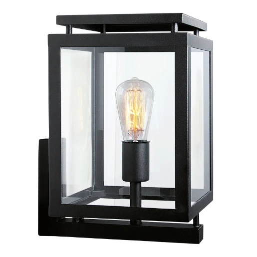 KS Verlichting Vecht E27 buitenverlichting wandarmatuur 2000 - 4000K 270x220mm Ø220mm zigbee Vrijstr Kabel zwart 7299D4