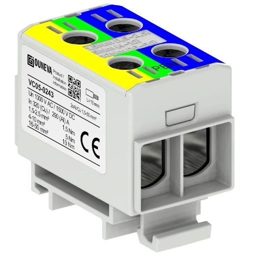 Ouneva OTL PEN aansluitklem 1,5-50mm2 2xAl/Cu