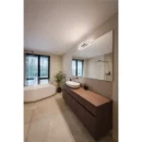 SLV Glenos LED badkamerarmatuur badkamerspiegel 3000K 1170lm 615x37mm Vrijstr zwart 1003506