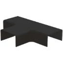 Canalit CS25 t-stuk met bodemstuk leidingkanaal zwart RAL 9005 934051