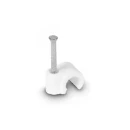 Mepac spijkerclip 5/7mm wit