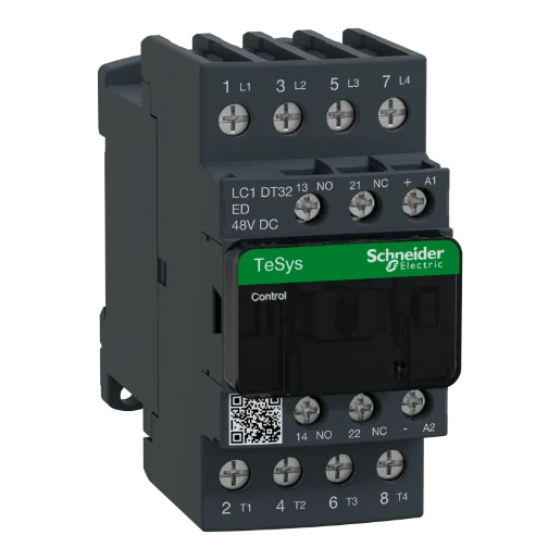 Schneider Electric Tesys Magneetschakelaar DC AC3 Schroefaansluiting 4cont