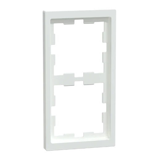 Merten Afdekraam D-Life Tweevoudig Lotus wit Systeem D