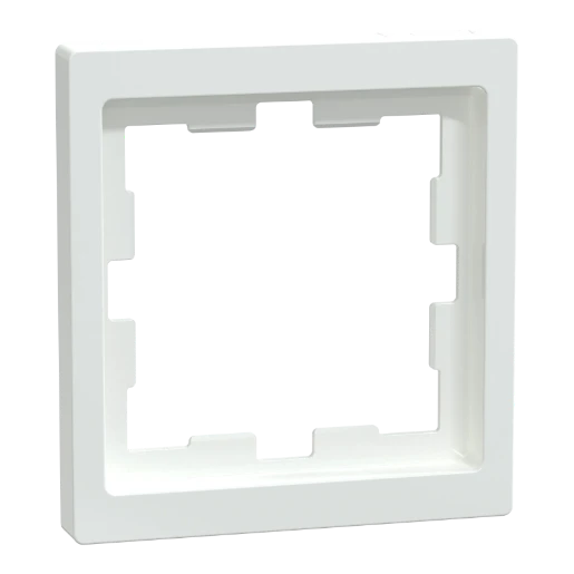 Merten Afdekraam D-Life Enkelvoudig Lotus wit Systeem D