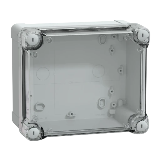 Sarel PanelSeT ABS installatiekast leeg HI TR Kunststof 164x105x193mm Transparant deksel/deur IP66 NSYTBS191610HT