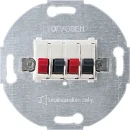 Merten Luidsprekercontactdoos 2-voudig Polarwit Systeem M