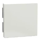 Merten Systeem M bedieningselement wissel aan / uit enkele wip wit RAL 9010 MTN432119