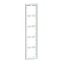 Merten Systeem D Afdekraam D-Life 5-voudig Kunststof Lotuswit