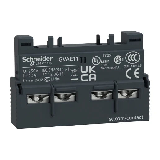 Schneider Electric Hulpcontact 1s+1o voorzijde