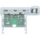 Merten Aquastar Led-module controleverl Schakelaar 100-230V Rood