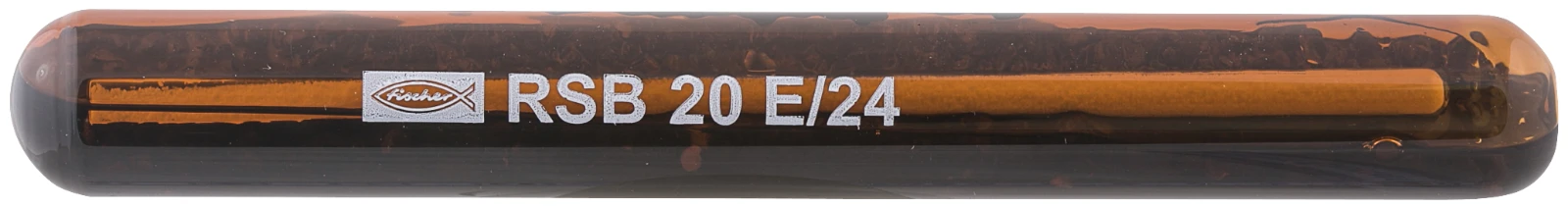 Resin capsule for adhesive anchor Fischer Reaktionspatrone RSB