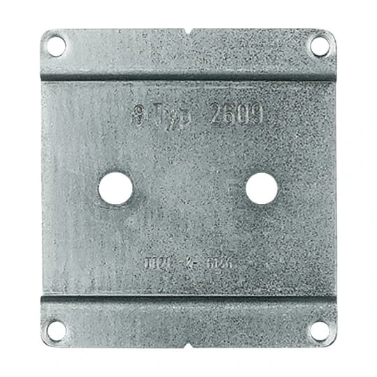 Bodenplatte für Aufputzinstallation Busch-Jaeger Busch-Duro 2000® WDI
