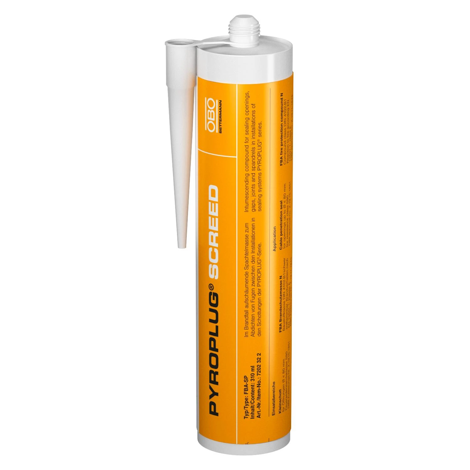 Fire protection compound/binding/foam/sealant Obo PYROPLUG®