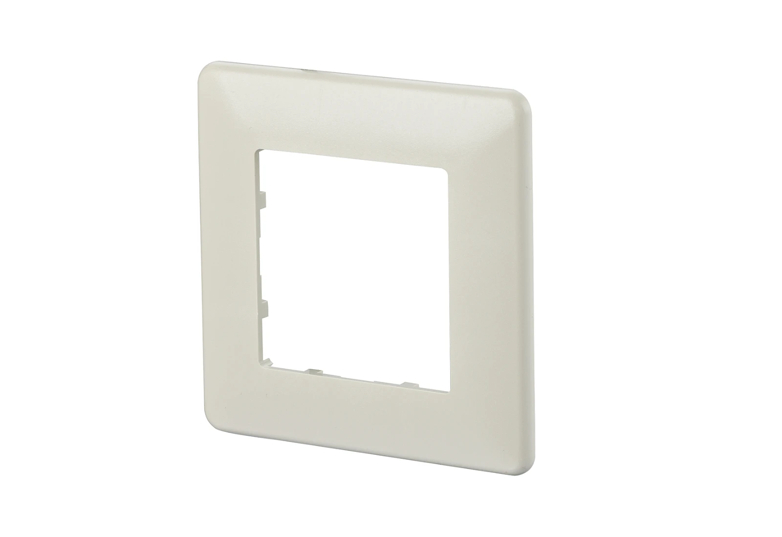 Cover frame for domestic switching devices skirting duct METZ CONNECT