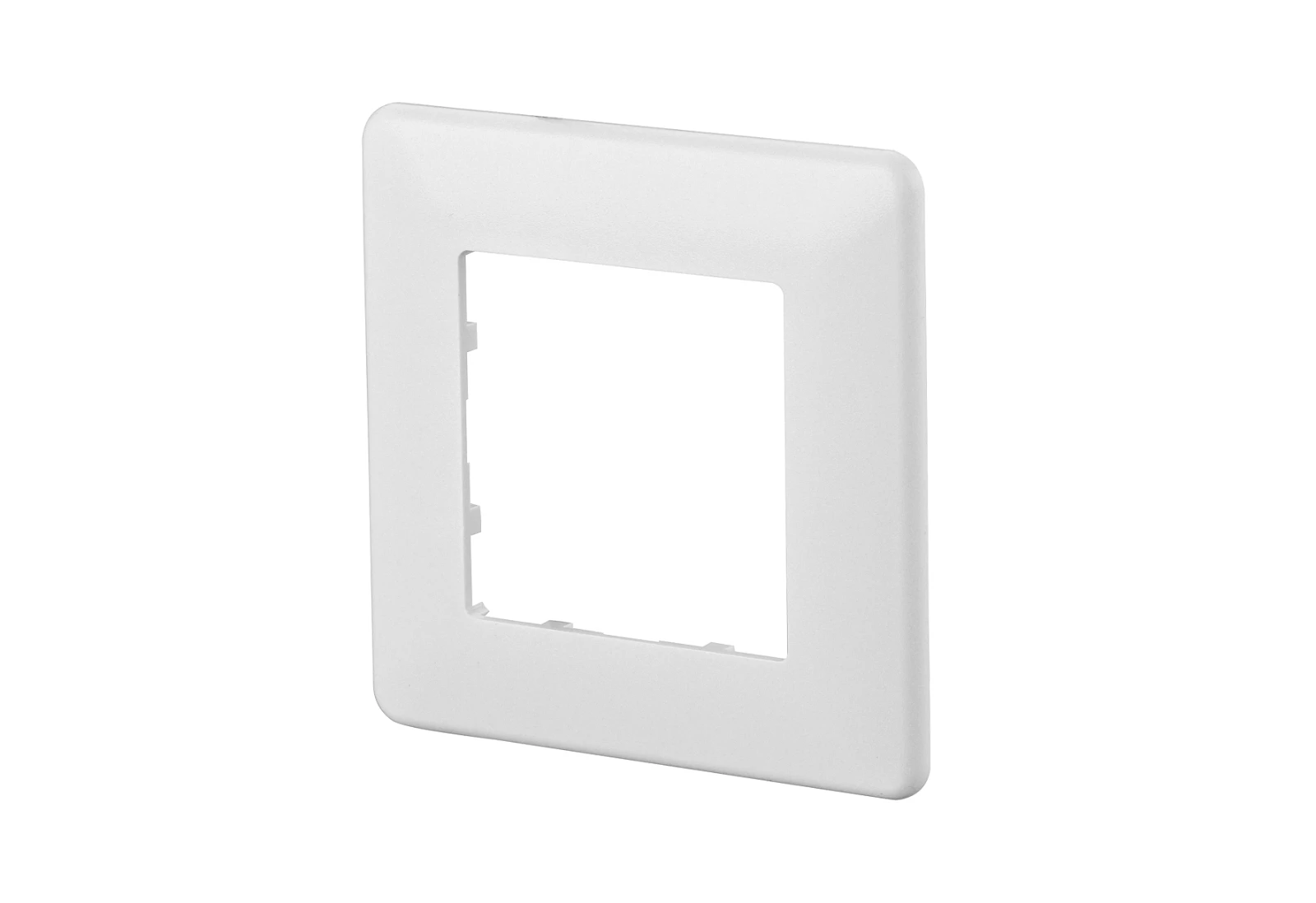 Cover frame for domestic switching devices skirting duct METZ CONNECT