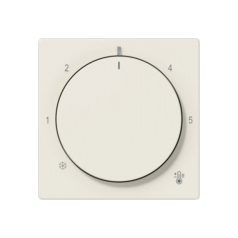 Afdekplaat voor schakelaar, drukknop, dimmer JUNG Serie AS