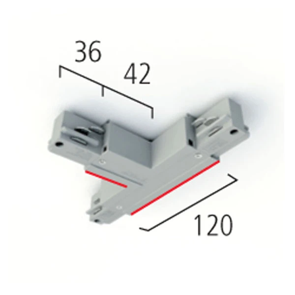 Electrical accessories/spare parts for luminaires LTS Stromschienen