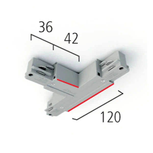 Electrical accessories/spare parts for luminaires LTS Stromschienen