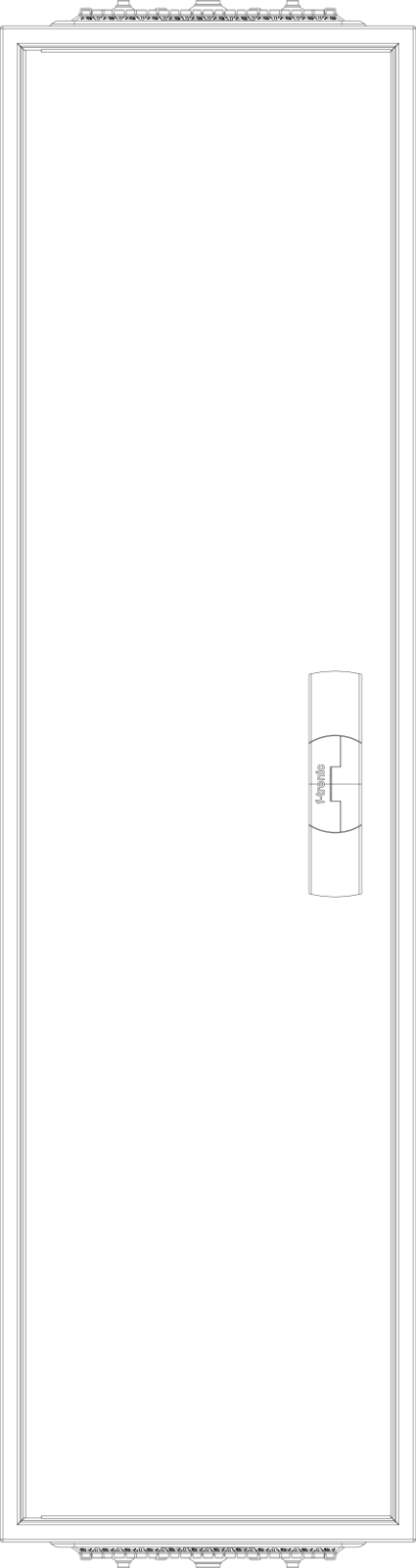 Zähler-Leergehäuse f-tronic
