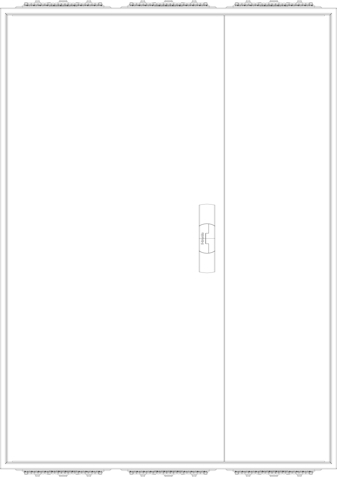Zähler-Leergehäuse f-tronic