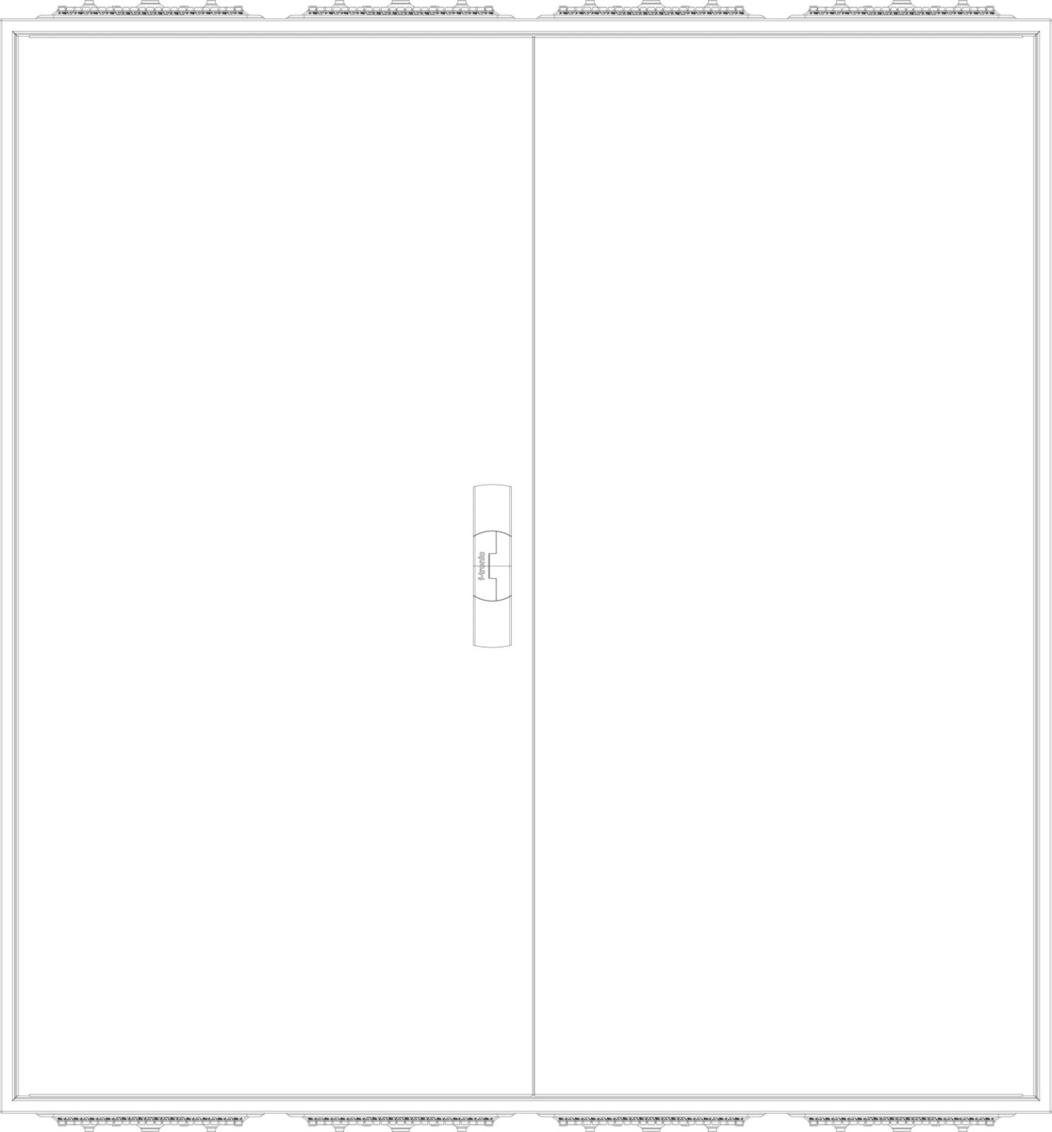 Zähler-Leergehäuse f-tronic