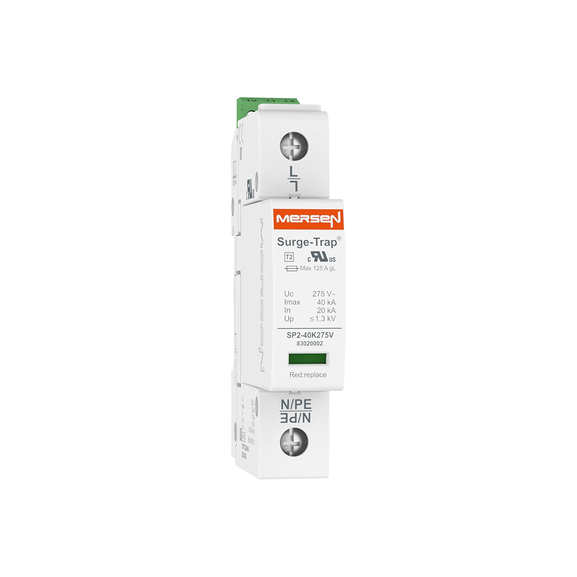 Overspanningsbeveiliging voor voeding/energietoevoer MERSEN