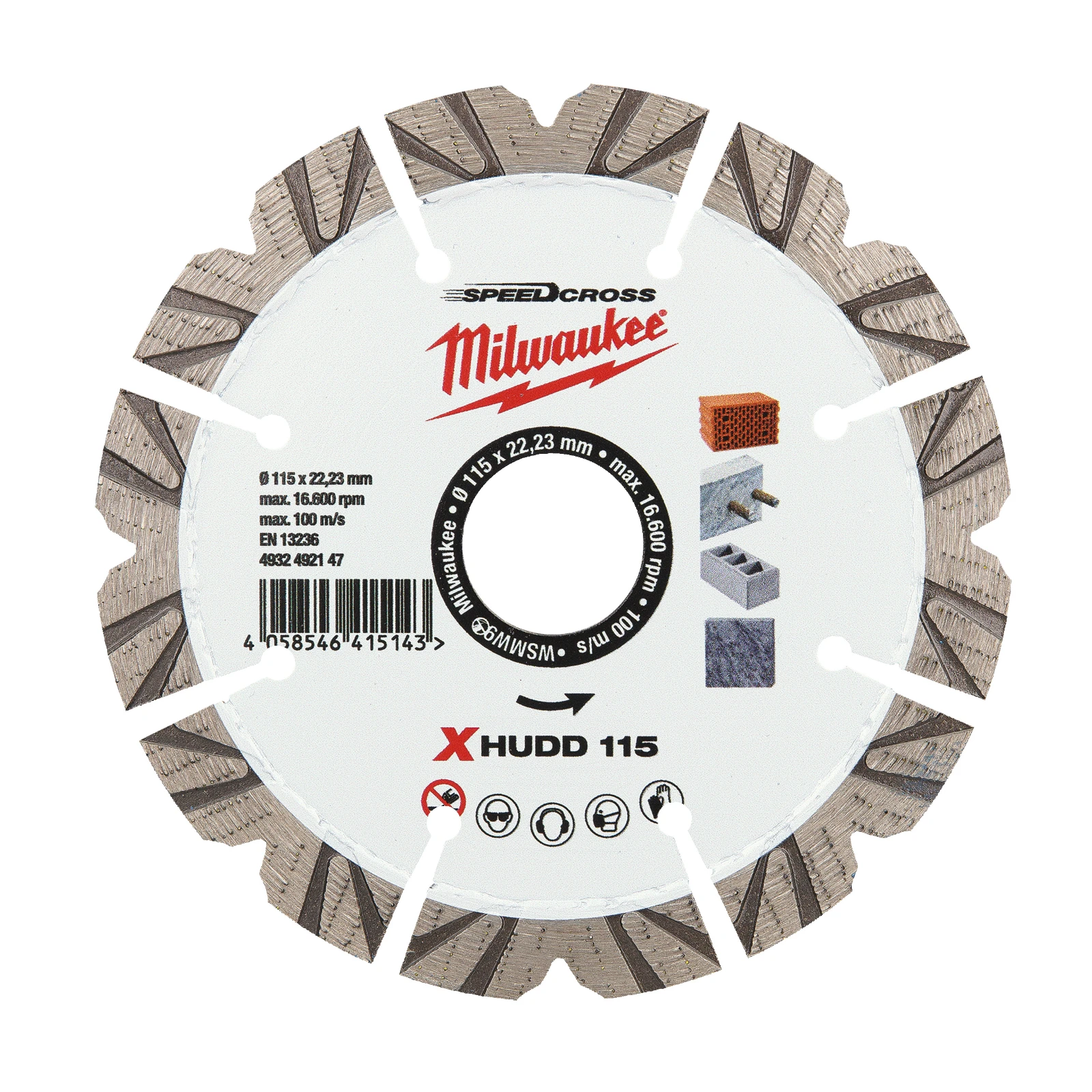 Cutting disc MILWAUKEE