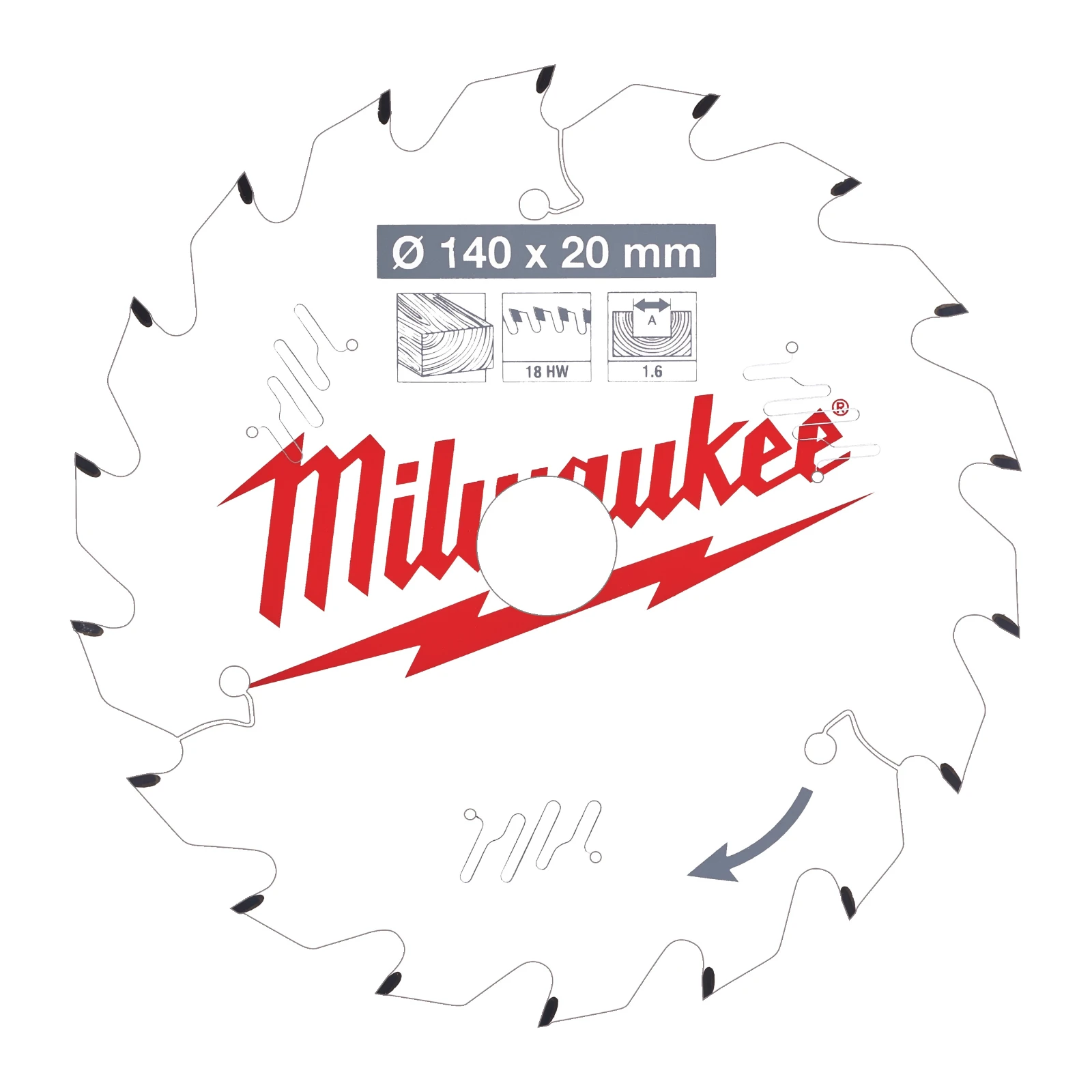 Circular saw blade MILWAUKEE