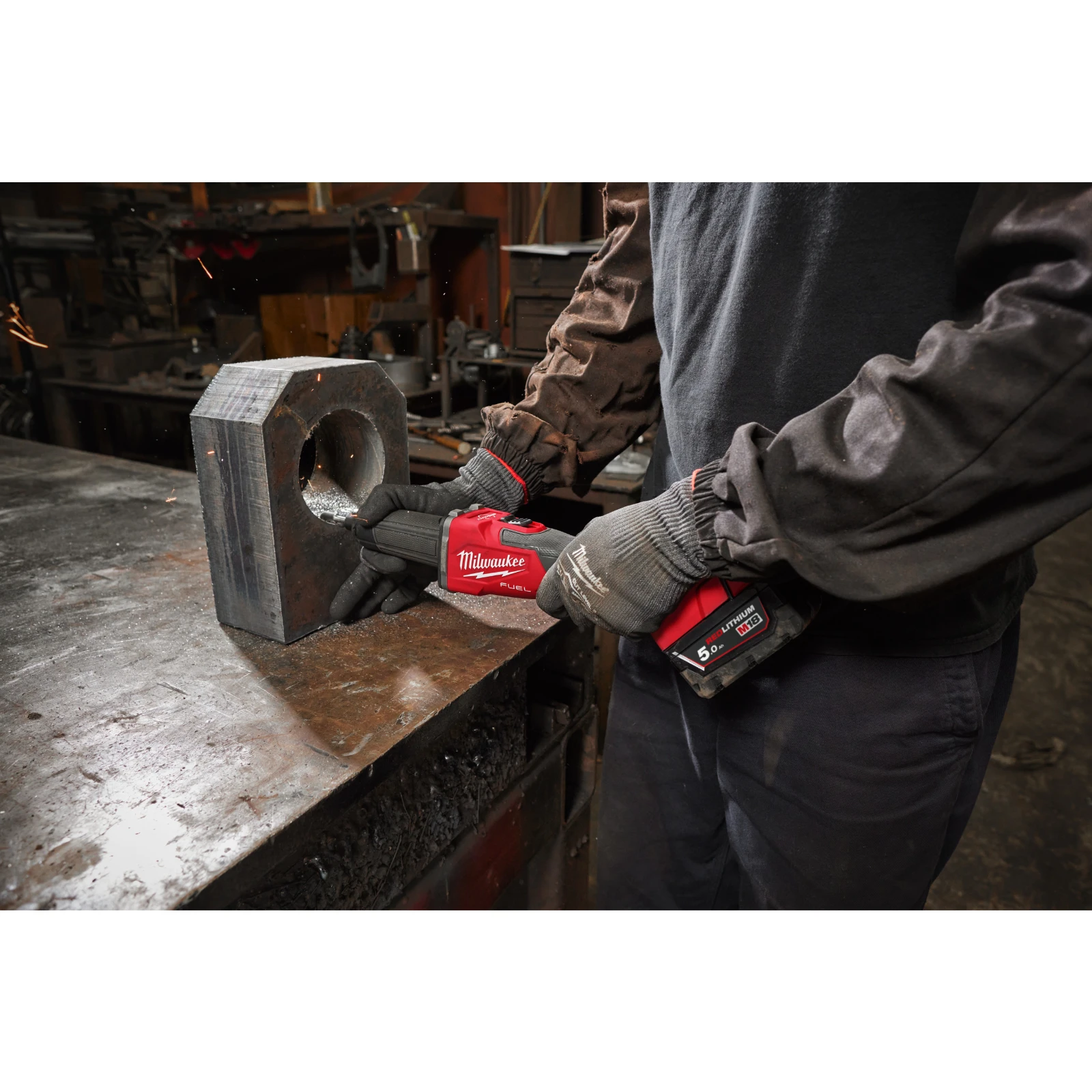 Straight grinder (battery) MILWAUKEE
