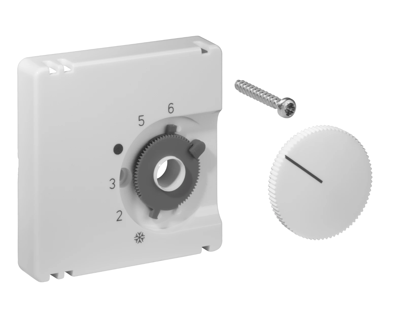 Cache / organe de commande pour installation domotique Alre