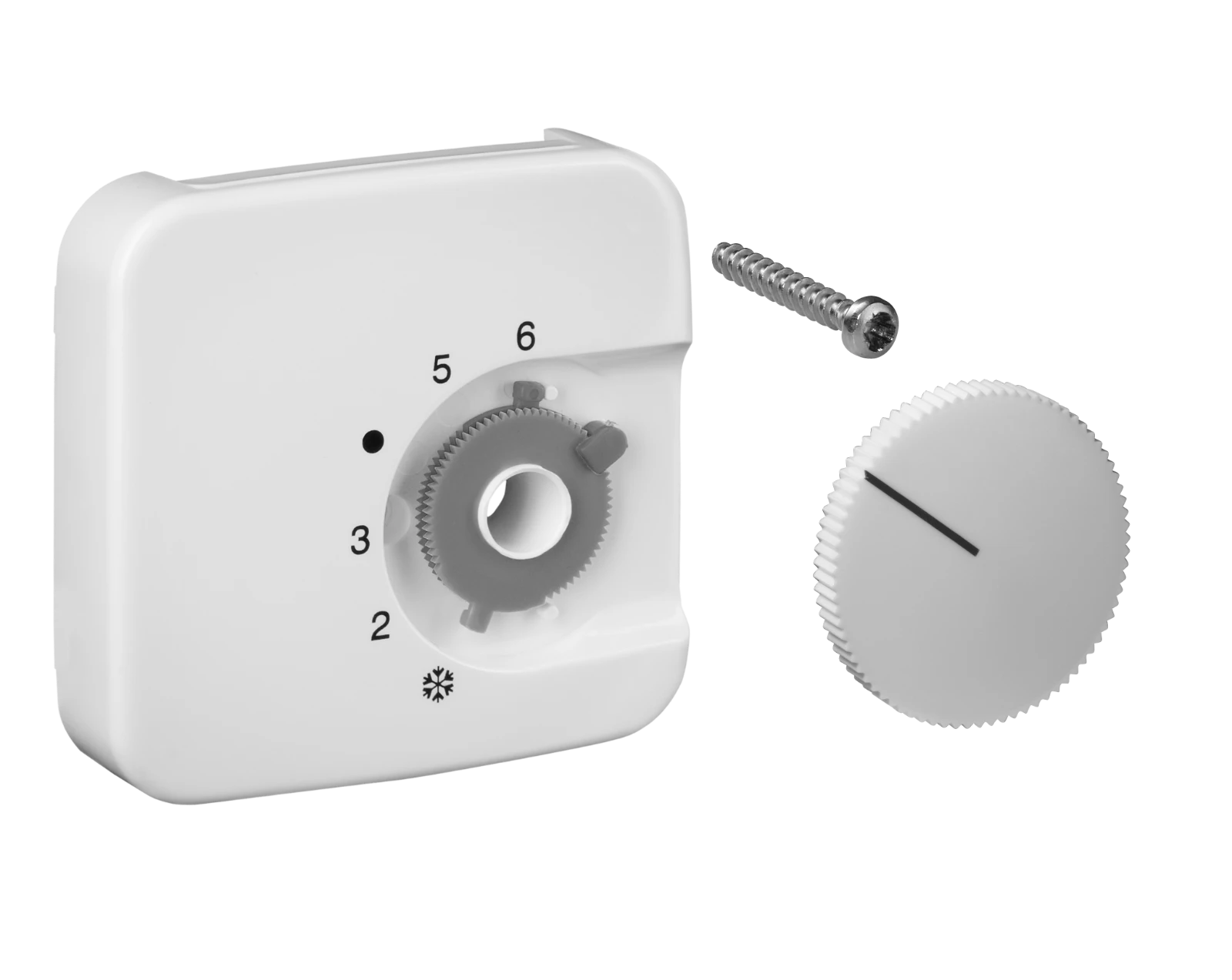 Cache / organe de commande pour installation domotique Alre