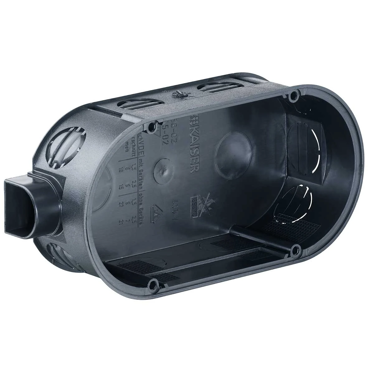 Box/housing for built-in mounting in the wall/ceiling KAISER Unterputz