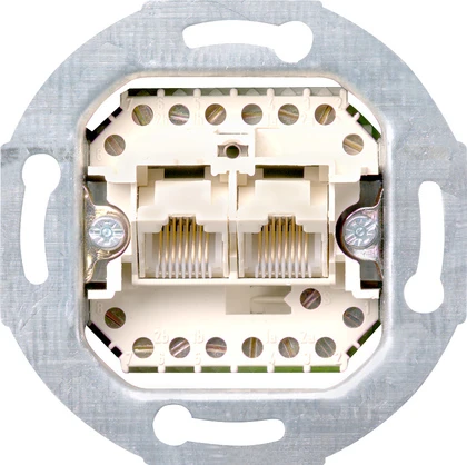 Insert/cover for communication technology Gira Non-Design