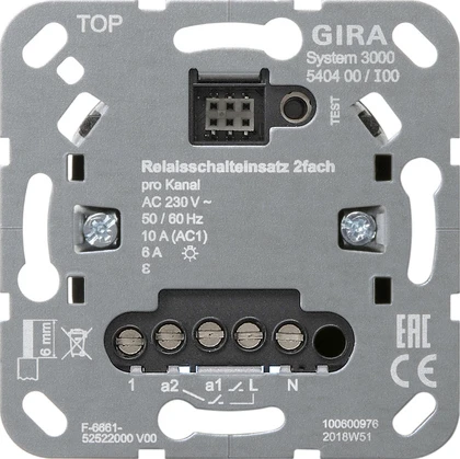 Elektronische schakelaar Gira Non-Design