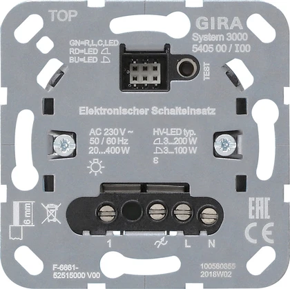 Elektronische schakelaar Gira Non-Design