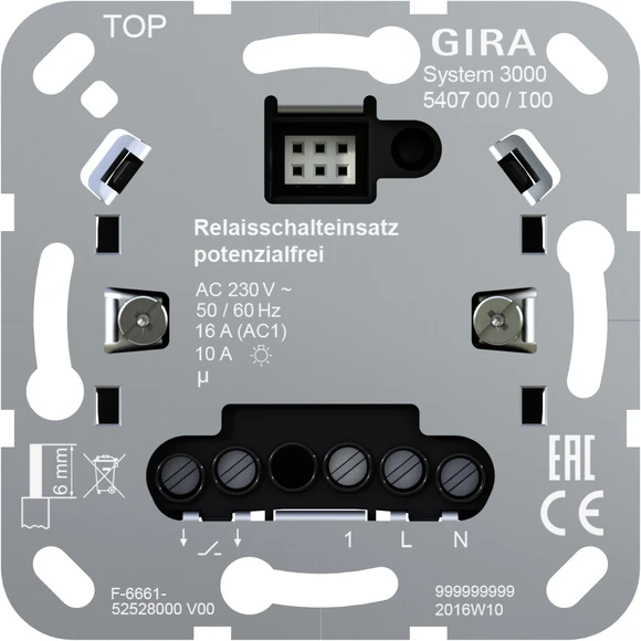 Elektronische schakelaar Gira Non-Design