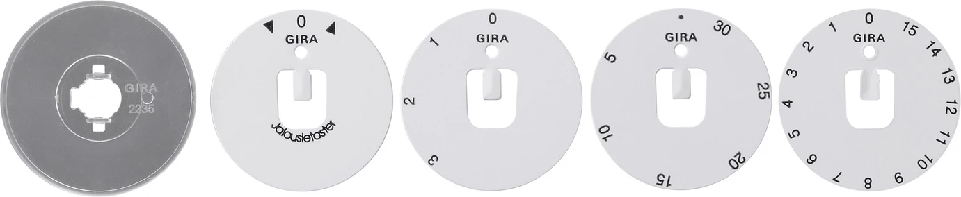 Accessories/spare parts for domestic switching devices Gira Non-Design