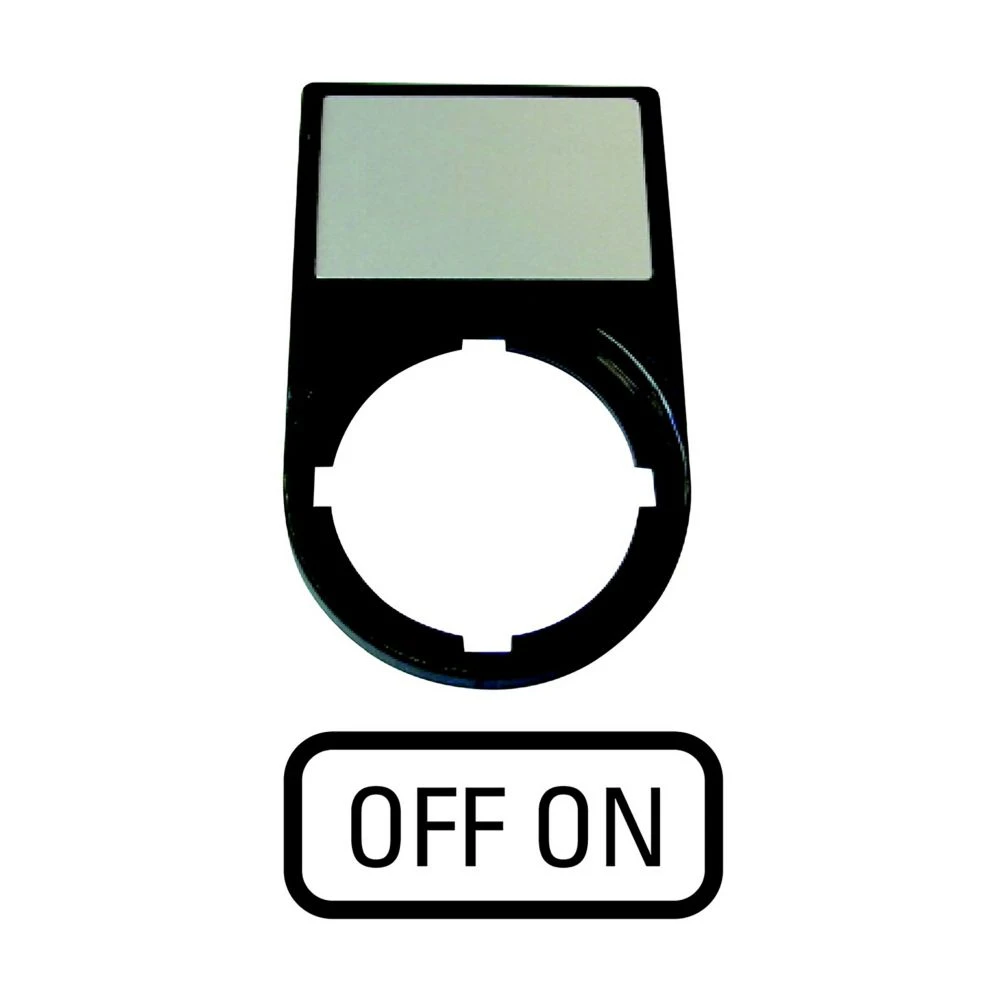 Text plate holder for command devices Eaton Moeller series