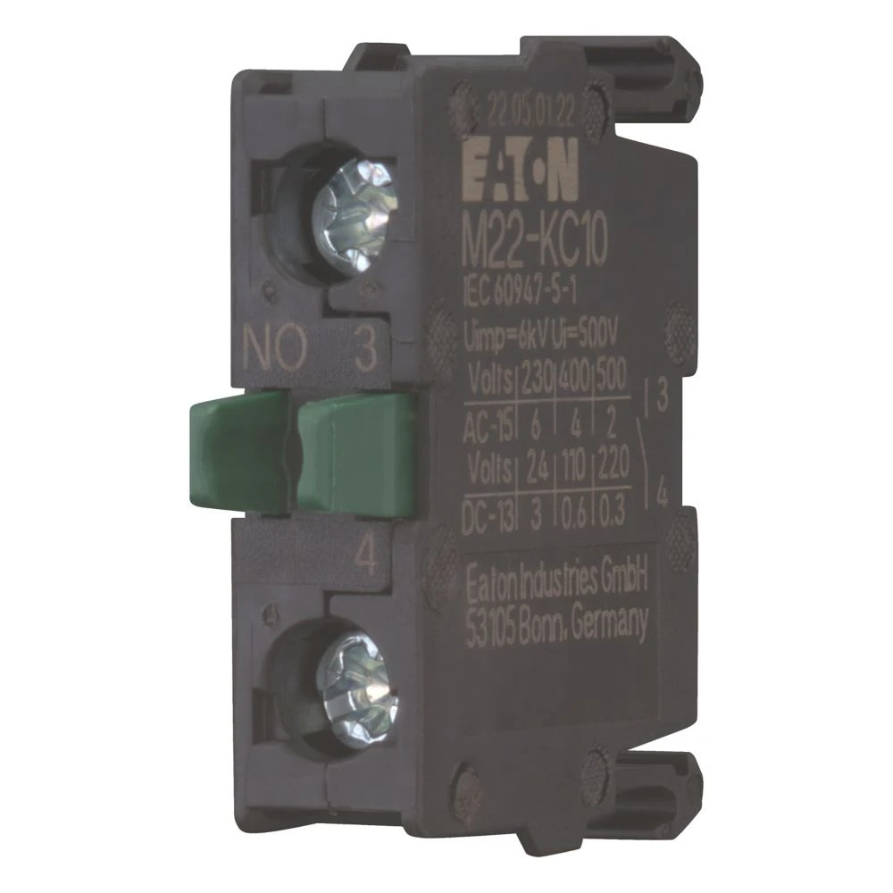Bloc de contact auxiliaire Eaton Moeller series