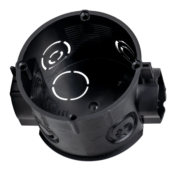 Box/housing for built-in mounting in the wall/ceiling f-tronic