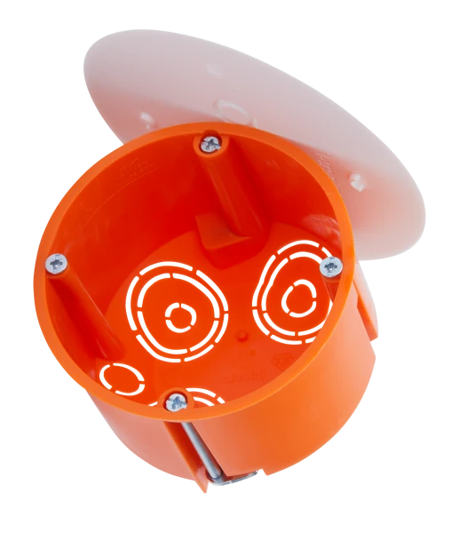 Box/housing for built-in mounting in the wall/ceiling f-tronic