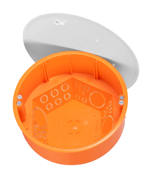 Box/housing for built-in mounting in the wall/ceiling f-tronic