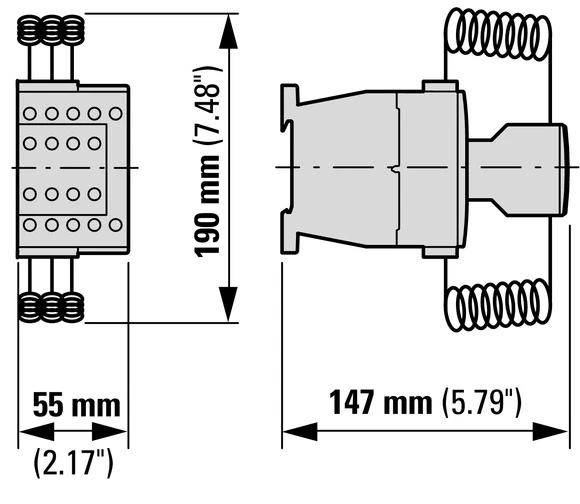 Capacitor contactor Eaton Moeller series