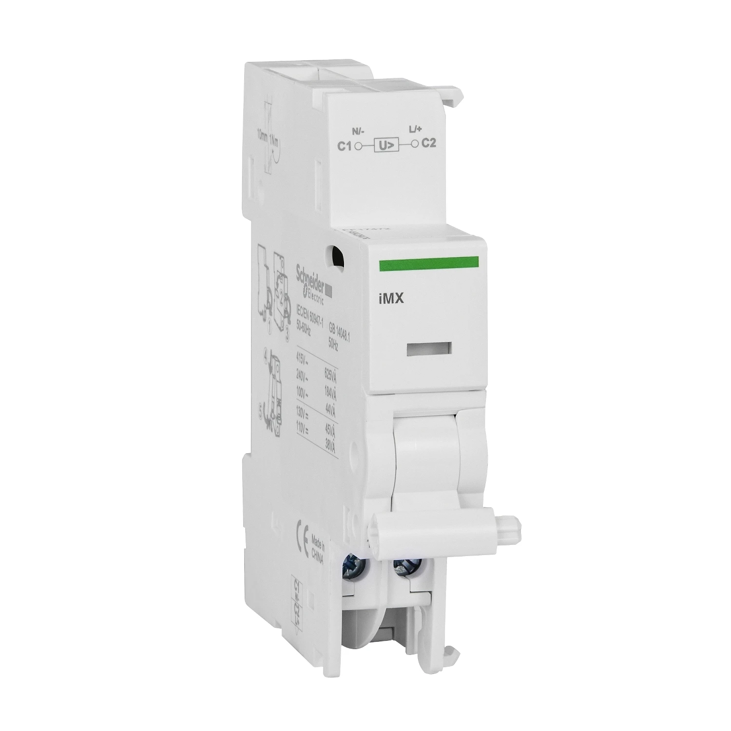 Zusatzeinrichtung für Reiheneinbaugeräte Schneider Acti9 iC60
