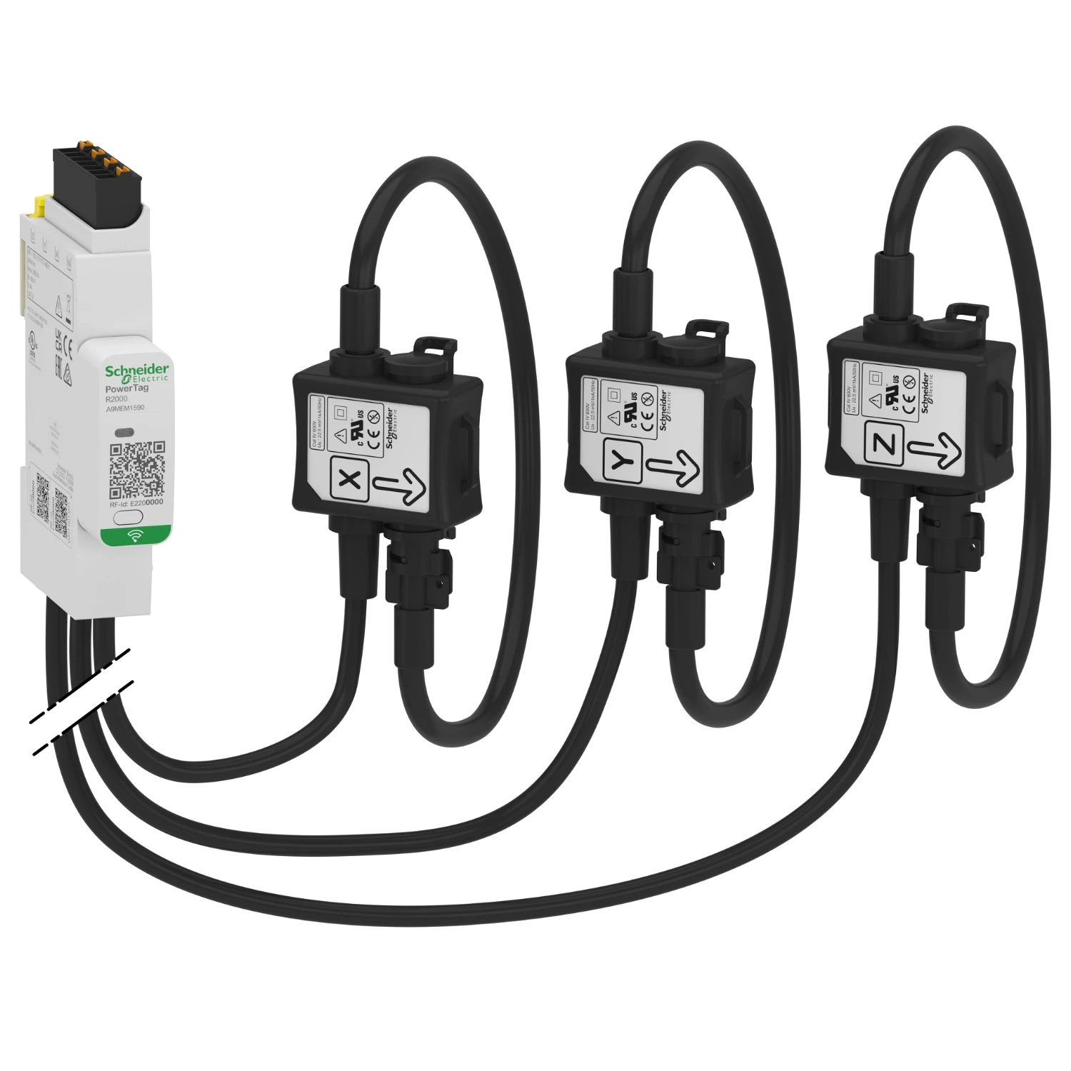 KWh-meter (energieteller - energiemeter)) Schneider PowerTag®