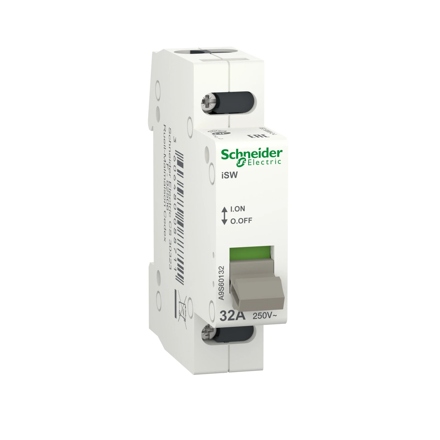 Main switch for distribution board Schneider iSW